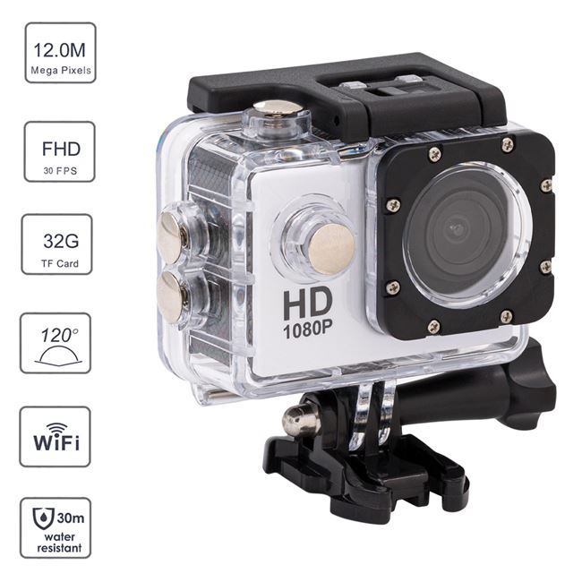 Camera Video de actiune,  rezolutie HD, cu WiFi
