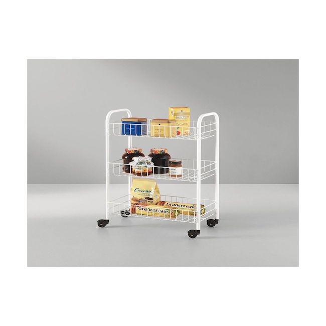 Cărucior multifuncțional 3 rafturi