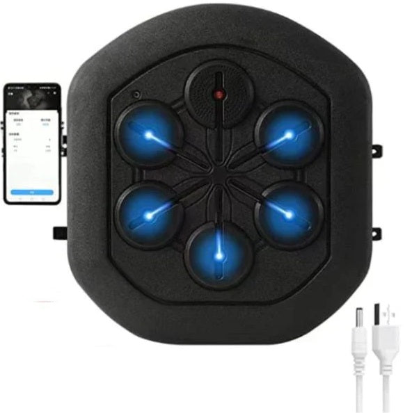 Aparat de box electronic muzical cu manusi incluse – Antrenament interactiv acasă