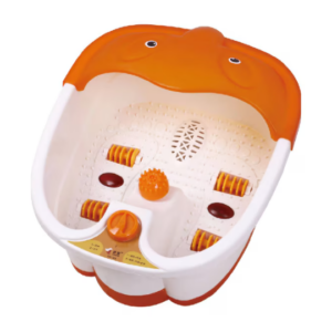 Aparat de hidromasaj pentru picioare alb/portocaliu – Îngrijire completă pentru picioare obosite