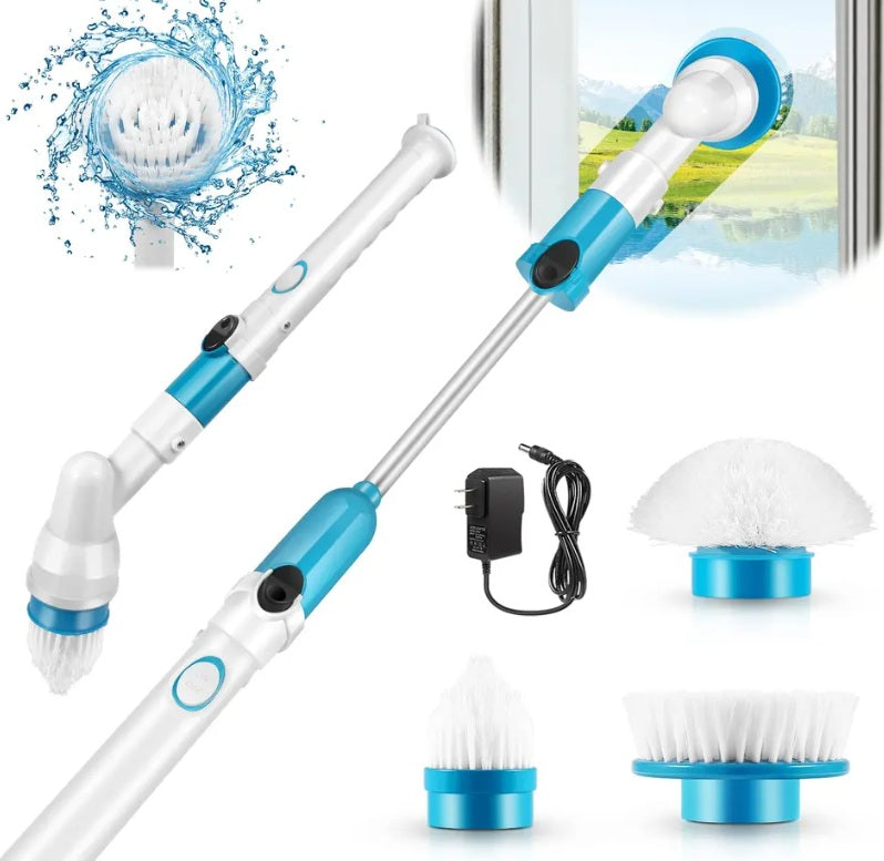 Mop Rotativ Hurricane Spin Scrubber cu 3 capete rotative – curățare eficientă și fără efort