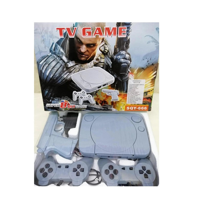 Consolă de jocuri Buxton Retro Game TV – 16 jocuri clasice incluse, conectare simplă la TV