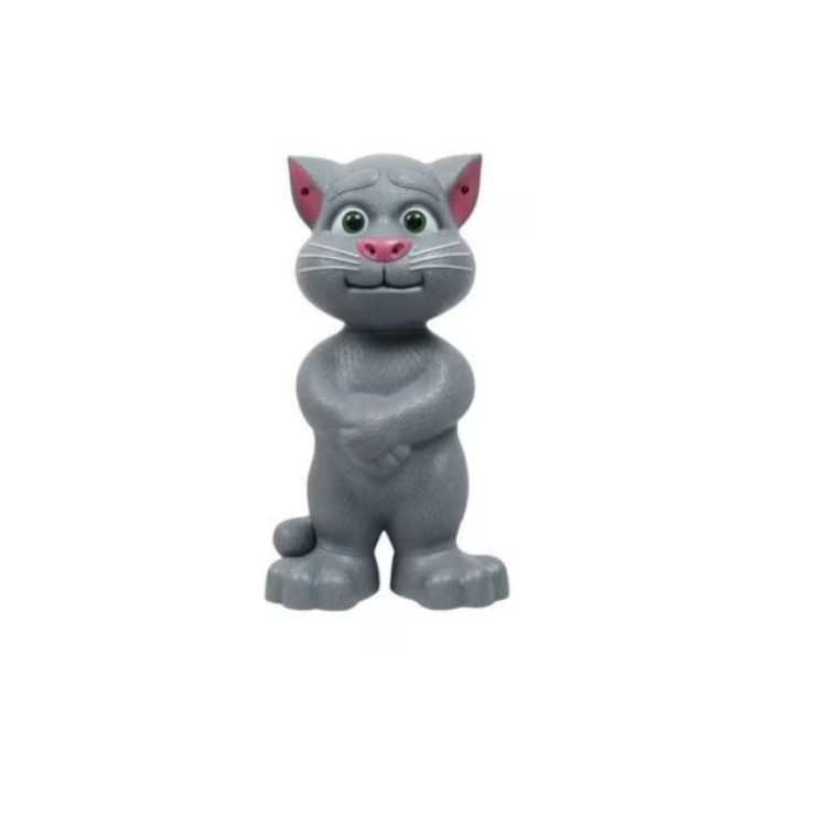 Pisică interactivă 30 cm – jucărie care repetă ce îi spui