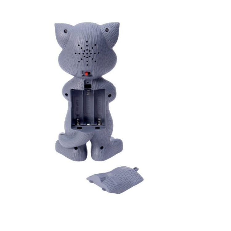 Pisică interactivă 30 cm – jucărie care repetă ce îi spui