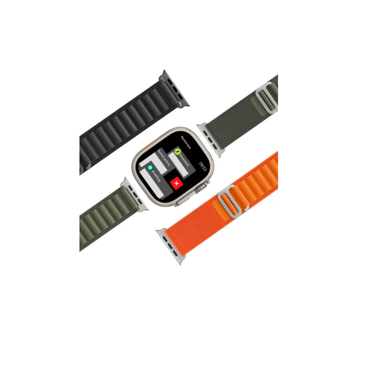 Ceas inteligent portocaliu – Bluetooth &amp; apă