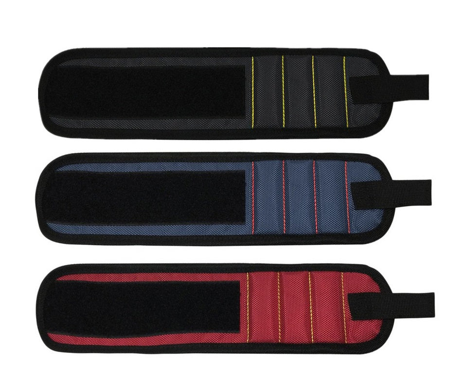 Curea magnetică pentru șuruburi – poliester, cu magneți neodim, reglabilă