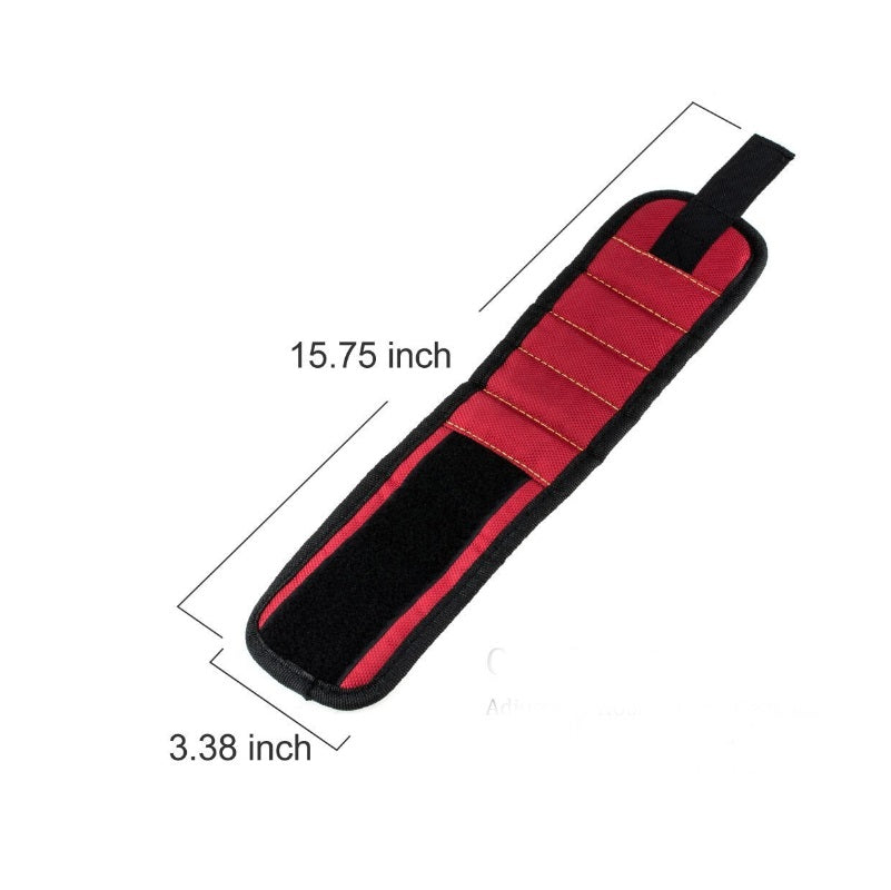 Curea magnetică pentru șuruburi – poliester, cu magneți neodim, reglabilă