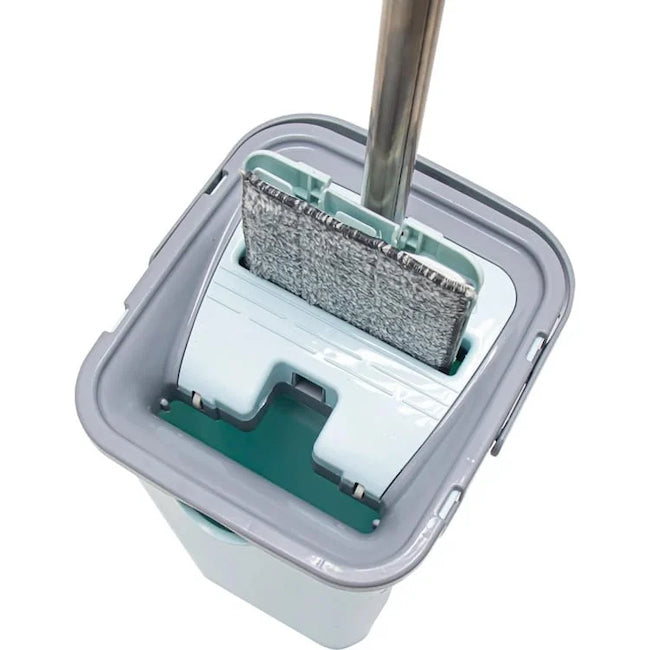 Mop profesional cu doua cuve, galeata si doua rezerve incluse