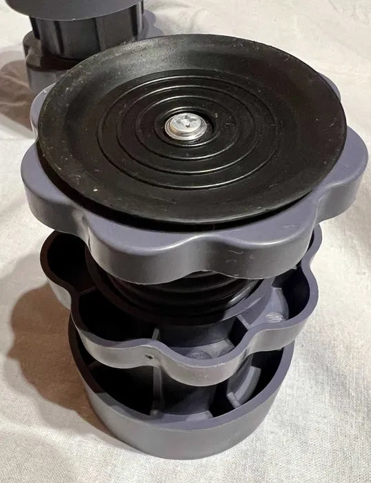 4 picioruse reglabile antivibratii si antiderapante pentru masina de spalat