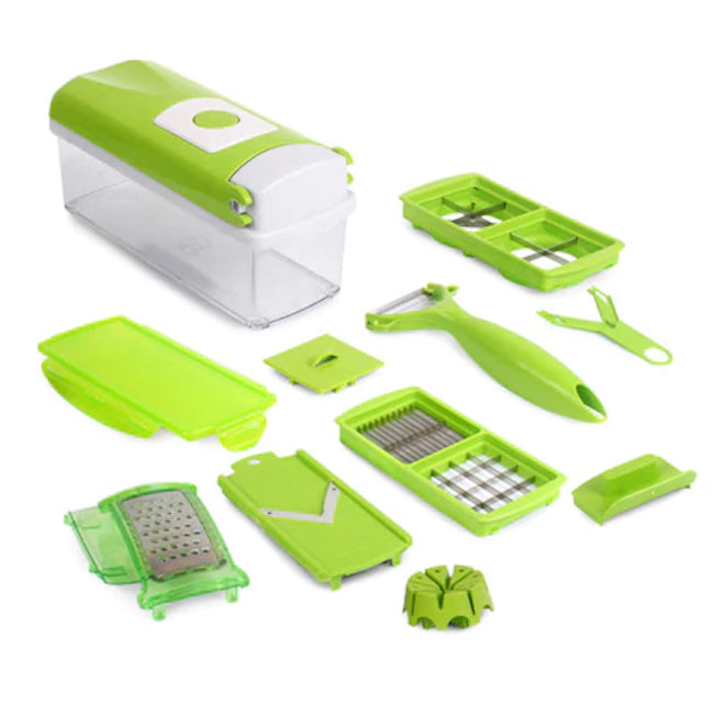 Razatoare multifunctionala cu 9 piese si 11 moduri de taiere