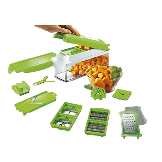 Razatoare multifunctionala cu 9 piese si 11 moduri de taiere