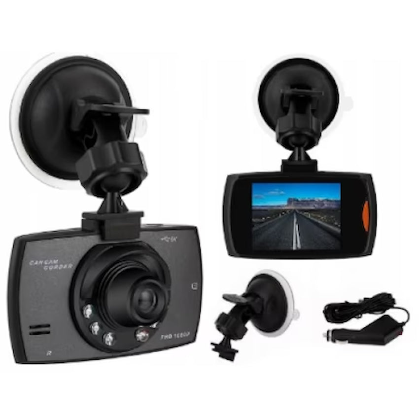 Camera video auto, Full HD 1080P, DVR LCD, Night vision, G-sensor